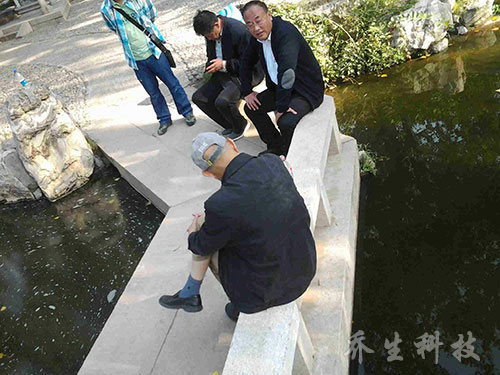 北京陶然亭公園污染水體治理對(duì)比圖